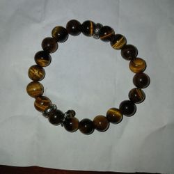 Tiger's Eye Gemstone Bracelet 