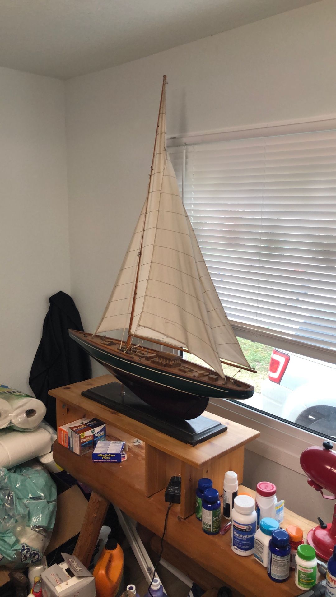 42” tall. 36” long. Collectors Item