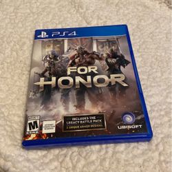 For Honor PS4