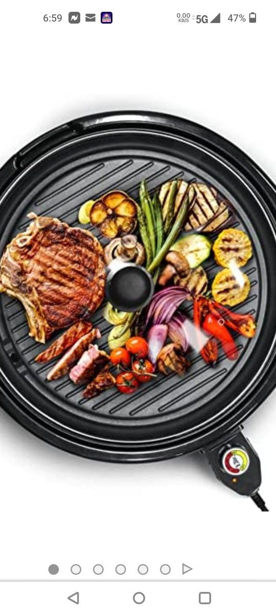 ELITE GOURMET INDOOR ELECTRIC GRILL