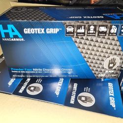 GEOTAX GRIP NITRILE GLOVES MEDIUM SIZE 100ct