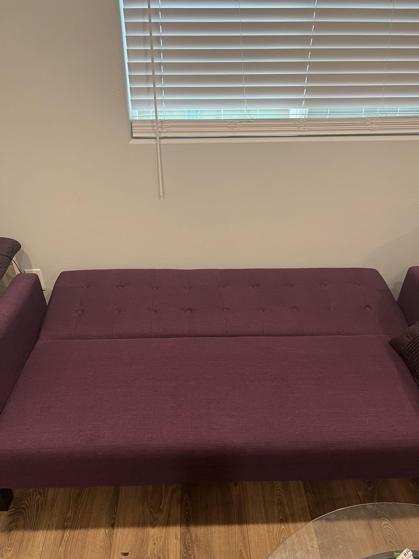 Purple Futon Couch