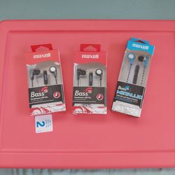 Maxwell Bass Earphones With Mic