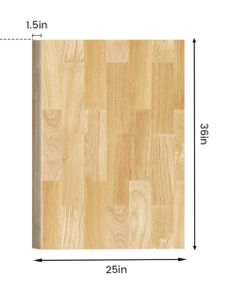 Butcher Block 36x25x1.5