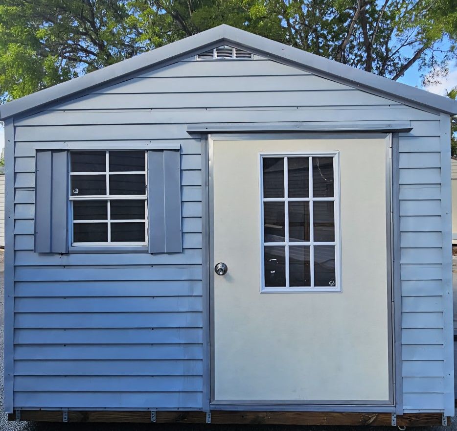 shed casita 8x10 with local delivery included