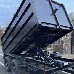 Scissor Lift Dump Trailers