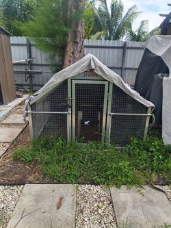 Jaula de aluminio para pollos o gallinas