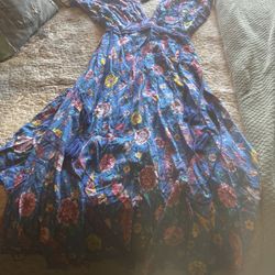 Bohemian Chic Appeal by R.Vivimos Maxi Dress