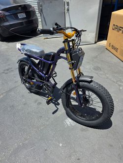 20" bike 31mph up to 50 miles distance full suspension
