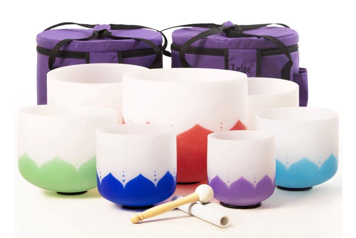 Leize Crystal Singing Bowls