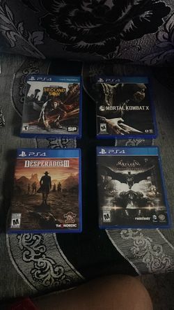 PS4 Games Bundle – Lot of 4