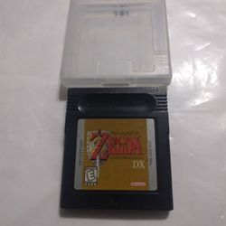 Nintendo Game Boy Game The Legend Of Zelda Link Awaken DX In Plastic Case Use