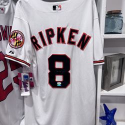 Cal Ripken Signed Jersey With Coa