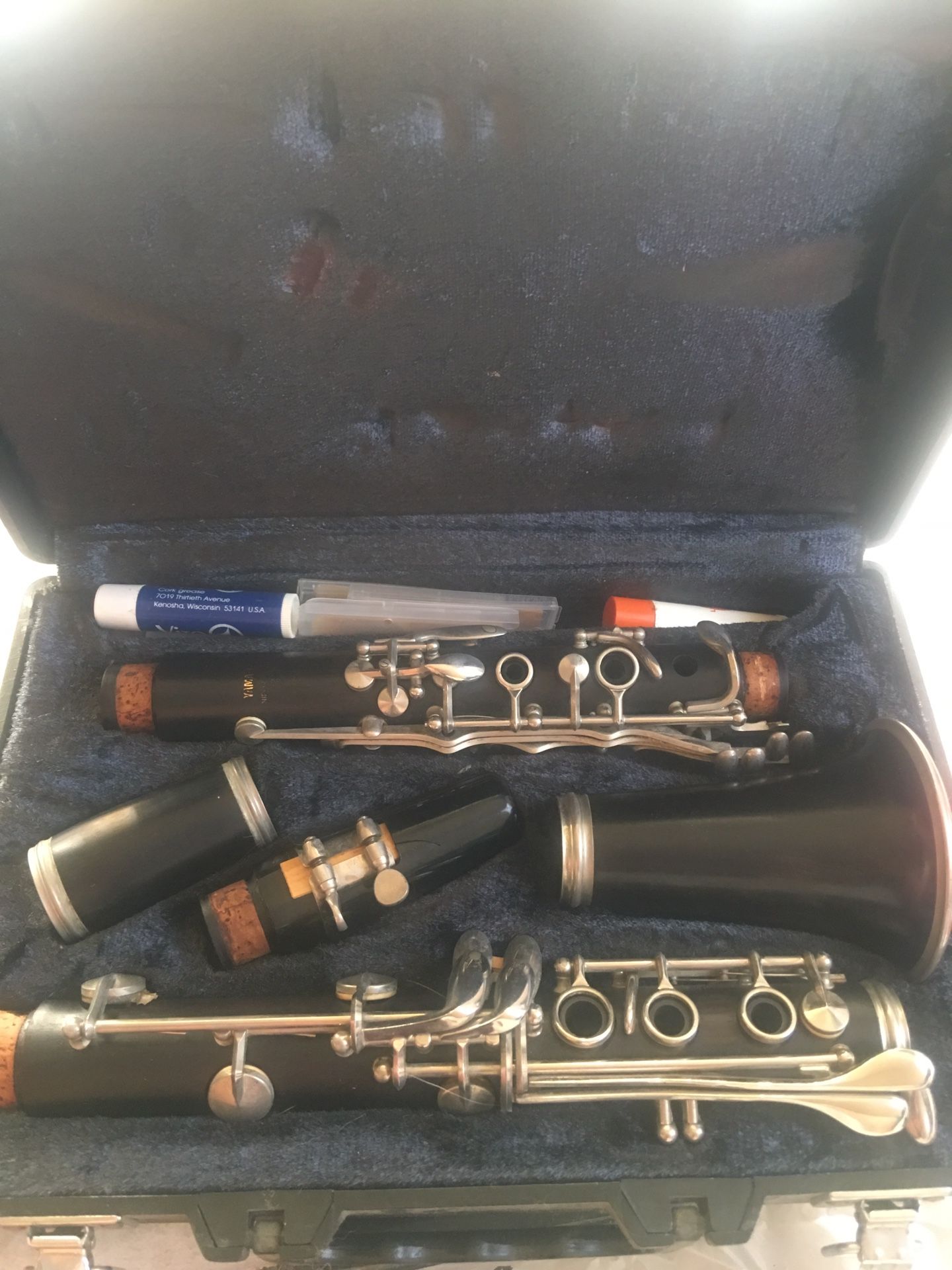 Wooden Yamaha clarinet