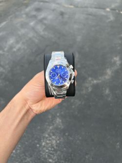 Seiko Deep Blue Racer Dial Watch