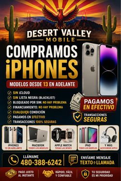 Compramos iPhone ! Efectivo 💰 💵