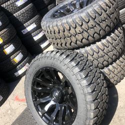 FUEL WHEELS SIZE 20 INCH AND TIRES 33