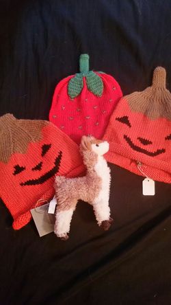 Children's Alpaca Hats and Toy