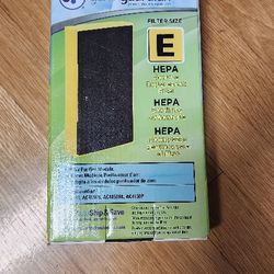 Germ Guardian E Filter Size
