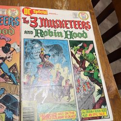 Three Musketeers And Robin Hood