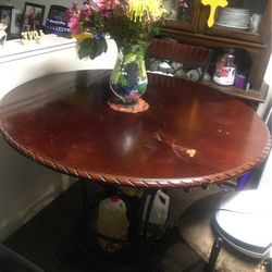 Dining Table with Three Chairs