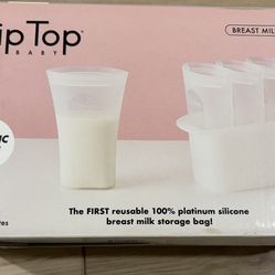Zip Top Breast Milk Storage Set – New