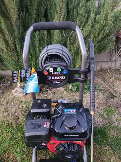 semi new blackmax pressure washer 3100psi in good condition like