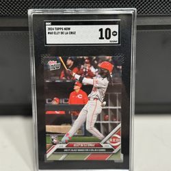 Elly De La Cruz Red Color Match 2024 Topps Now 68