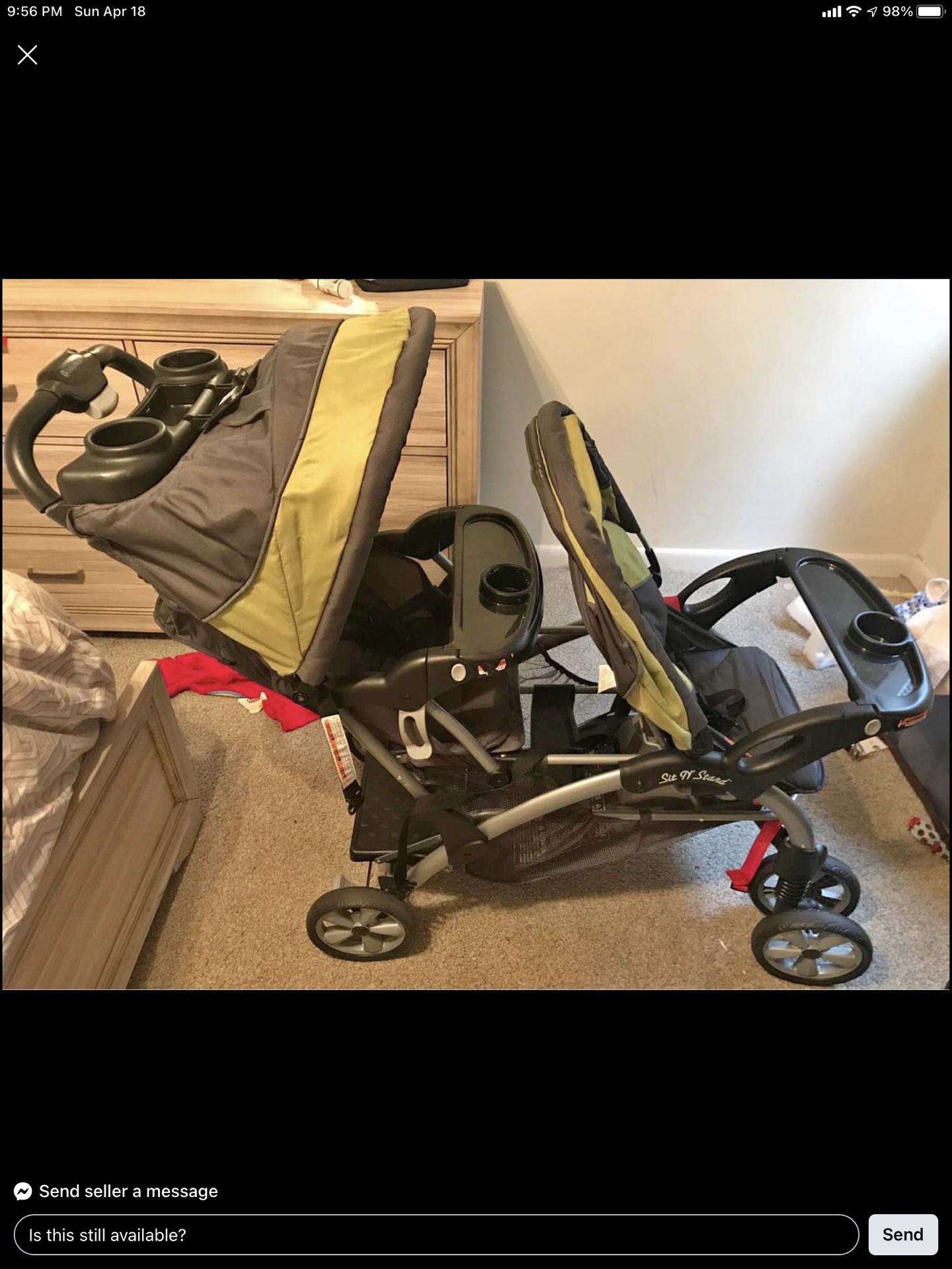 Baby Trend Double Sit And Stand Stroller
