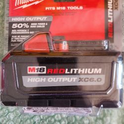 Milwaukee Battery 6AH 