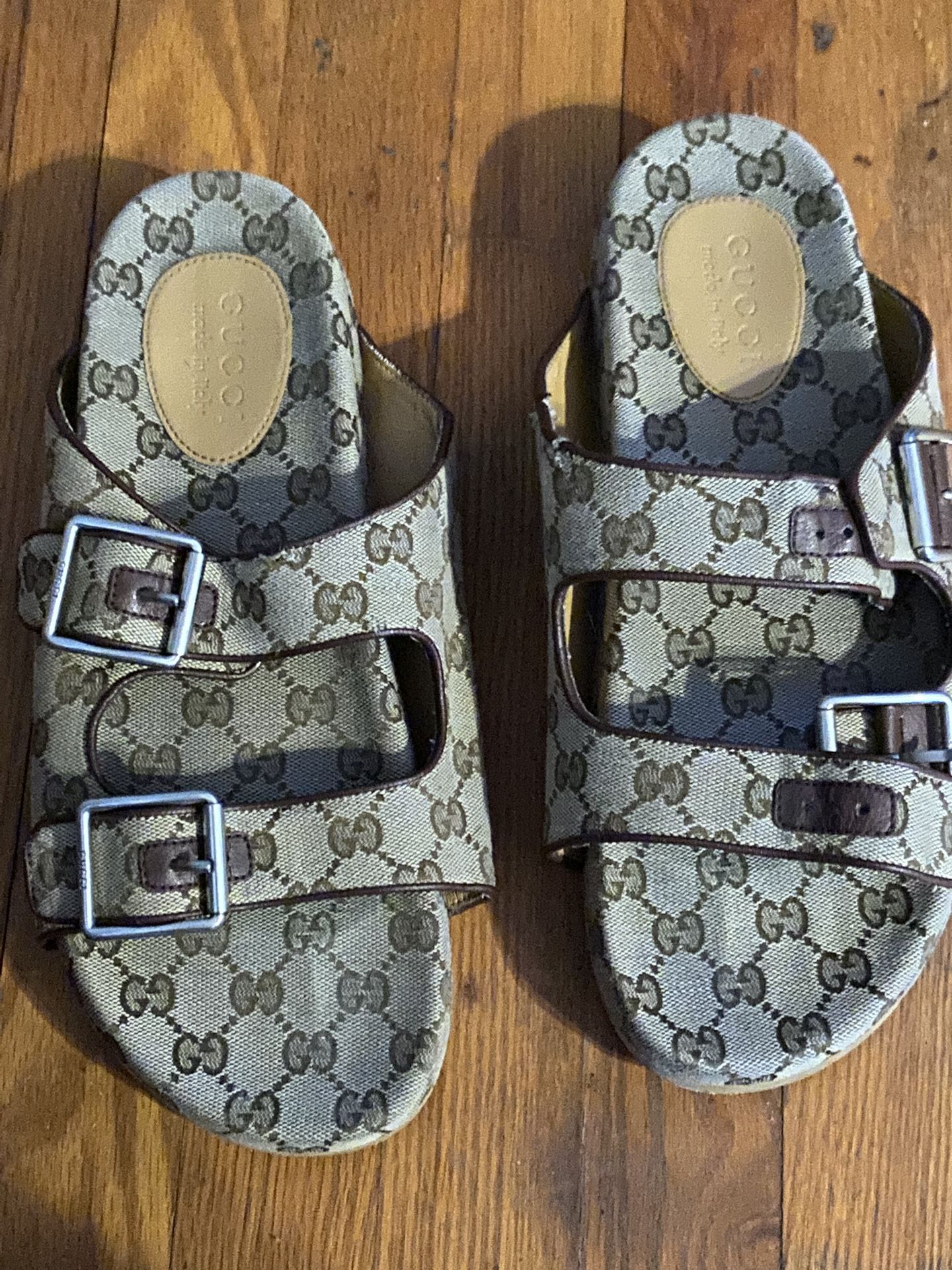 Gucci Double Strap Sandals