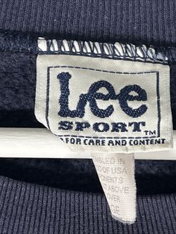 Lee Sport SUPER BOWL XXXVI Large Sweatshirt Champs Embroidered Logo.  Thumbnail