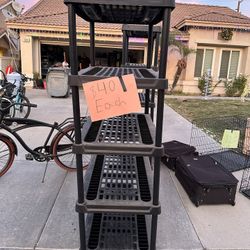 Storage Shelf’s & Dog Kennels 