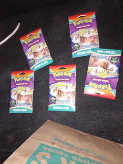 Pokemon packs