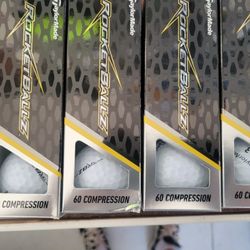 TaylorMade RocketBallz 60 Compression • 1 Dozen Golf Balls