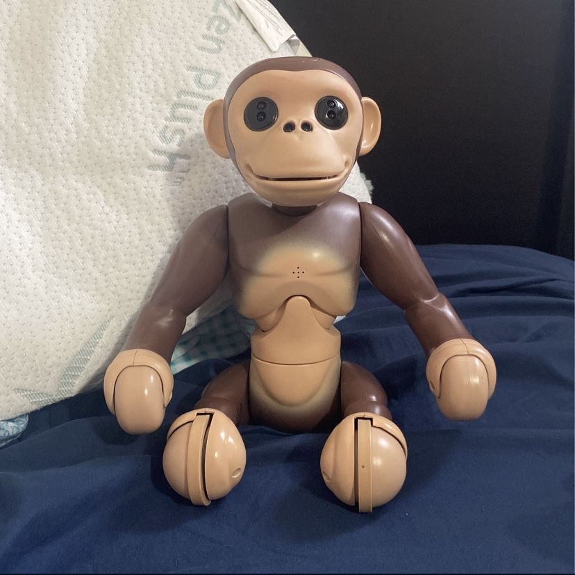 zoomer chimp electronic toy.