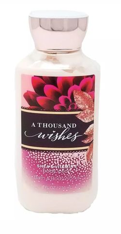 Bath and body Works A Thousand wishes body lotion 8 oz