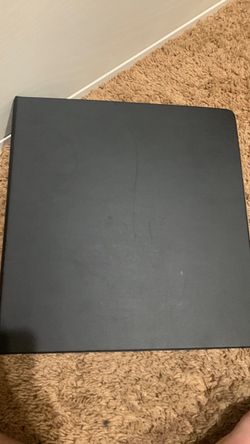 Empty binder for cards