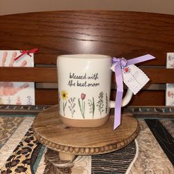 Rae Dunn Blessed With The Best Mom Mug