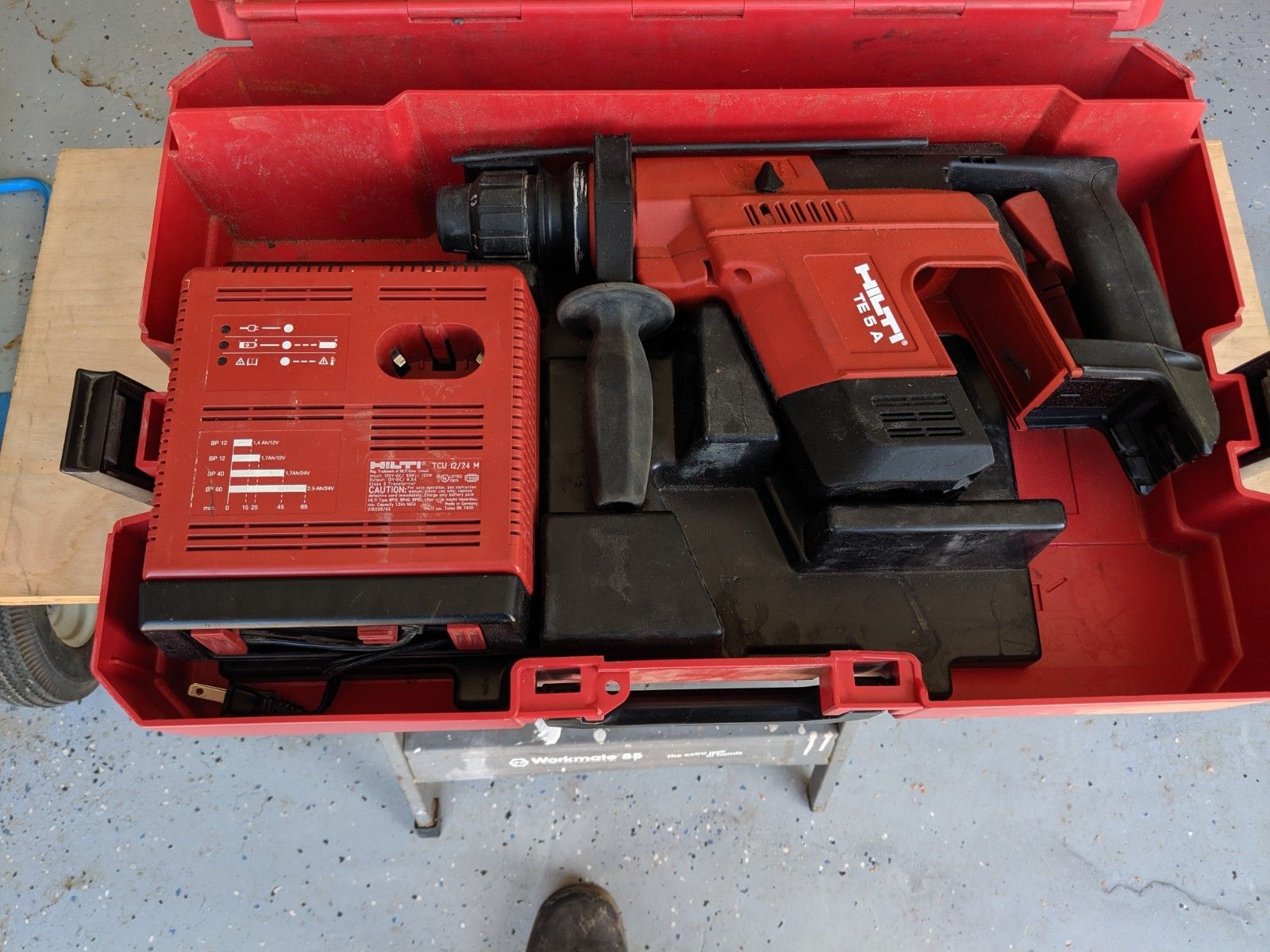 Hilti TE-5 Cordless Hammer Drill 24 Volt