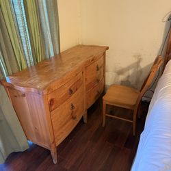 Wood dresser