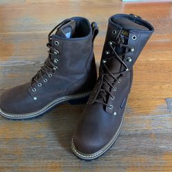 New Carolina Men’s Work Boots Size 9