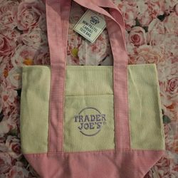 Trader Joe's Pink Tote Mini