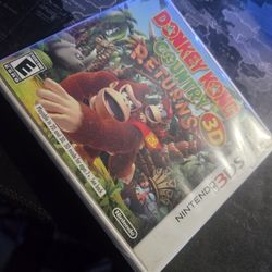 3DS Game Donkey Kong Country Returns 