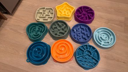 Dog Slow Feeder Bowls (Medium)