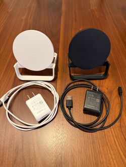 Belkin Wireless Charging Stands – Set of 2 (Black & White)