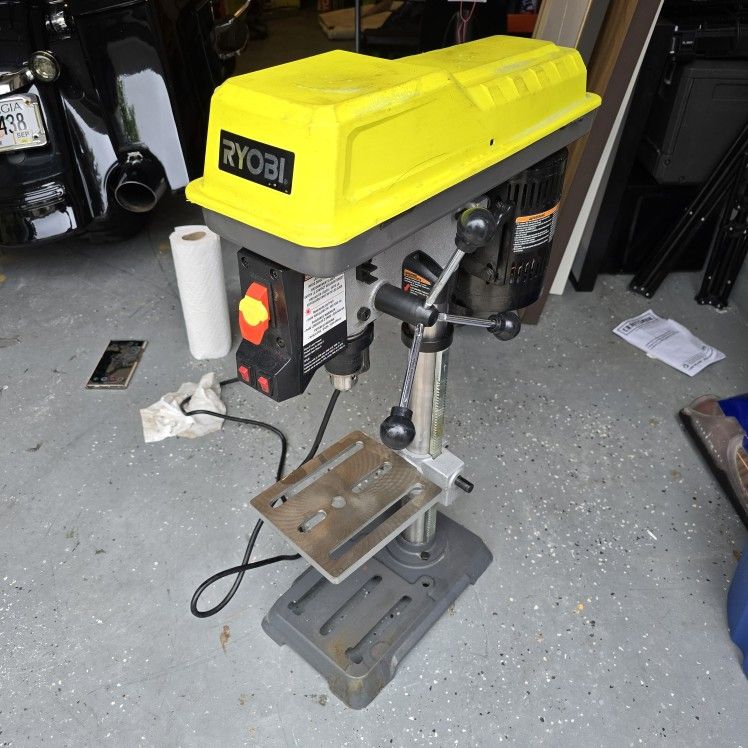 Ryobi DP103L 10 in. 5 Speed Drill Press with EXACTLINE Laser Alignment System