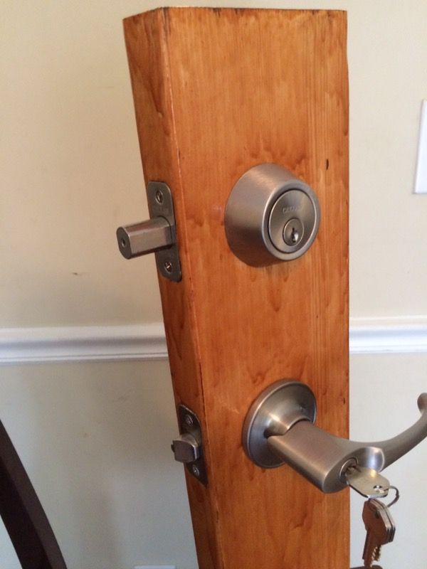Wooden door lock display stand. (General) in Lawrenceville, GA - OfferUp Wooden door lock display stand. (General) in Lawrenceville, GA - OfferUp