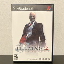Hitman 2 Silent Assassin PS2 PlayStation 2 Video Game CIB w/ Manual Sony 2002