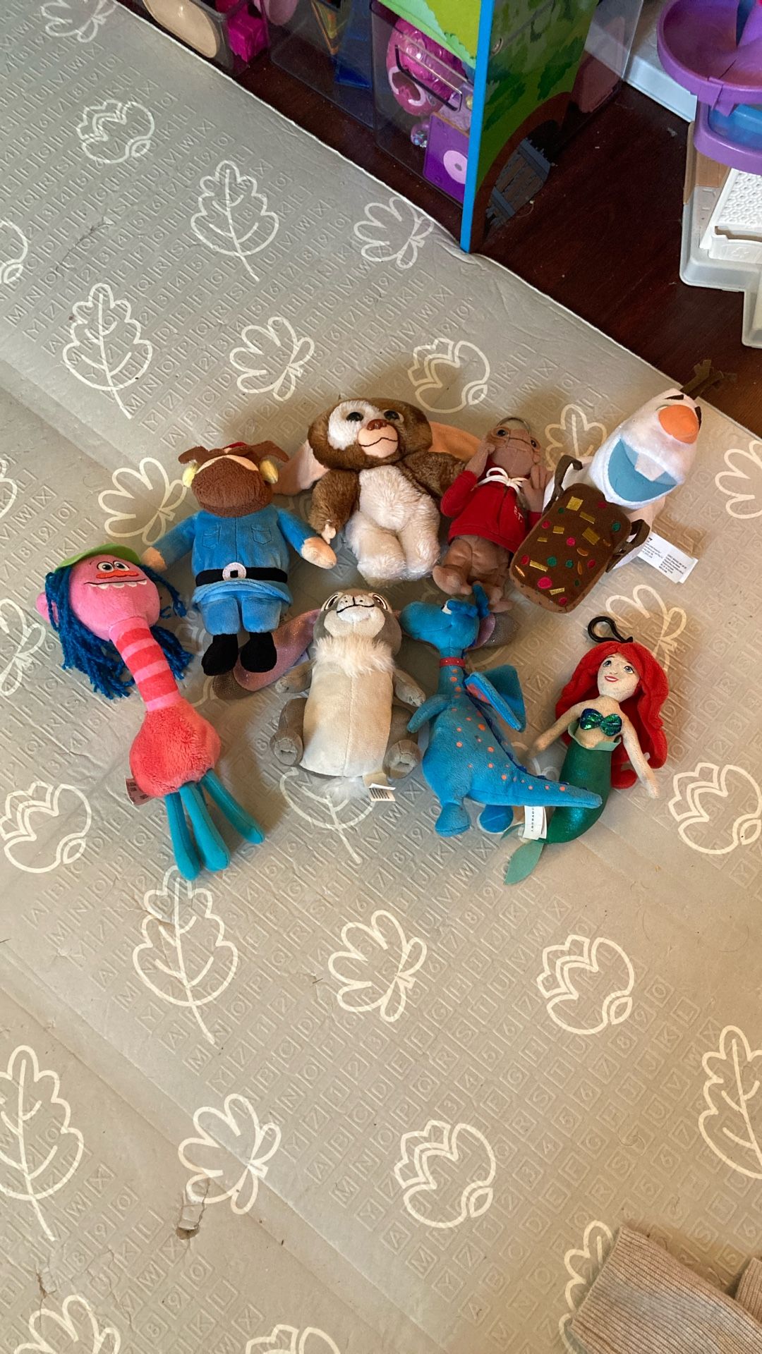 Lot Of Assorted Plush Dolls